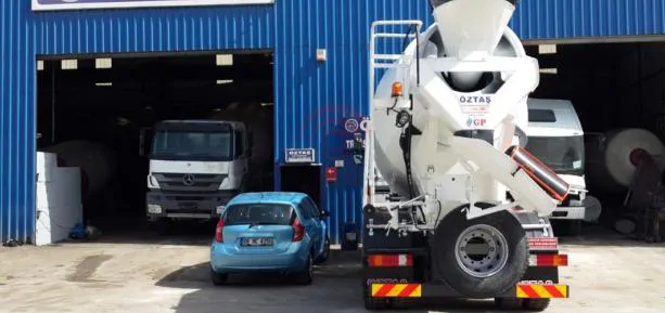 8 Cubic Meters, 5 Transit Mixers
