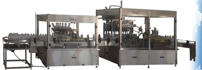ROTARY SYSTEM 8-STAGE SHAKING, FILLING AND CAPPING MACHINE