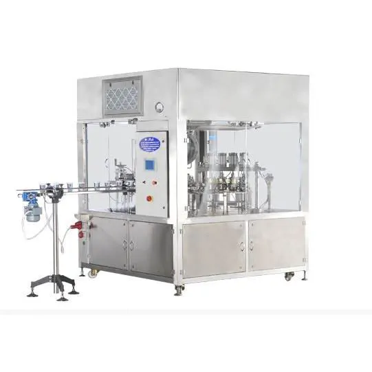 RS475 Type Rotary System 4-Way 75ml Filling and Packaging Machine