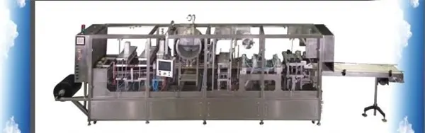 THERMOFORM CUP WATER FILLING AND PACKAGING MACHINE