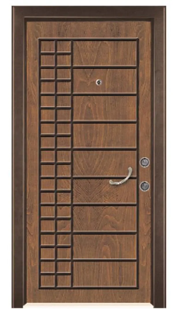 Walnut Steel Door
