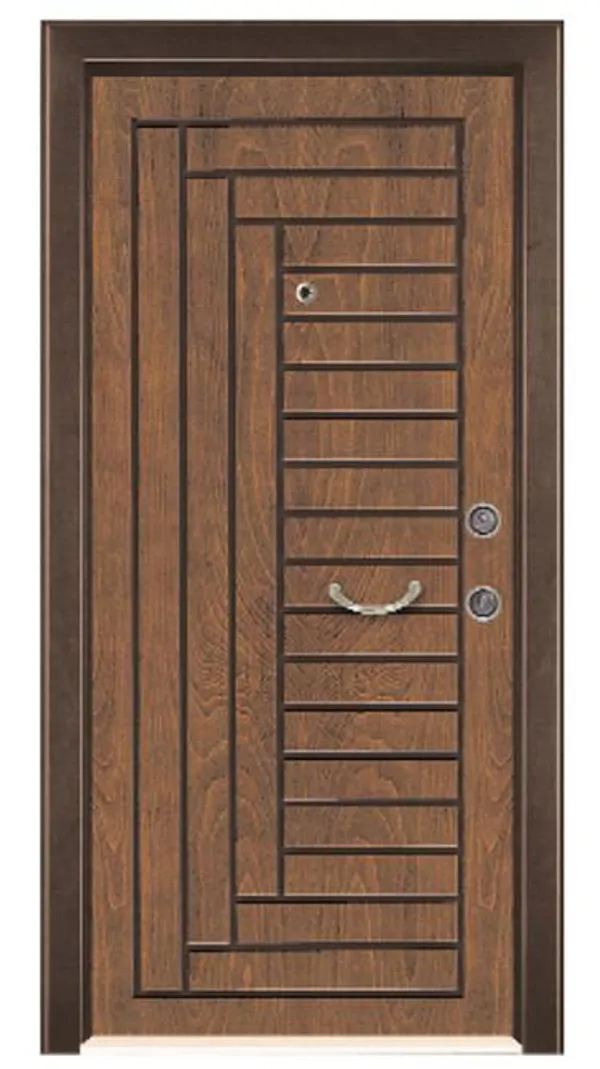 Walnut Steel Door