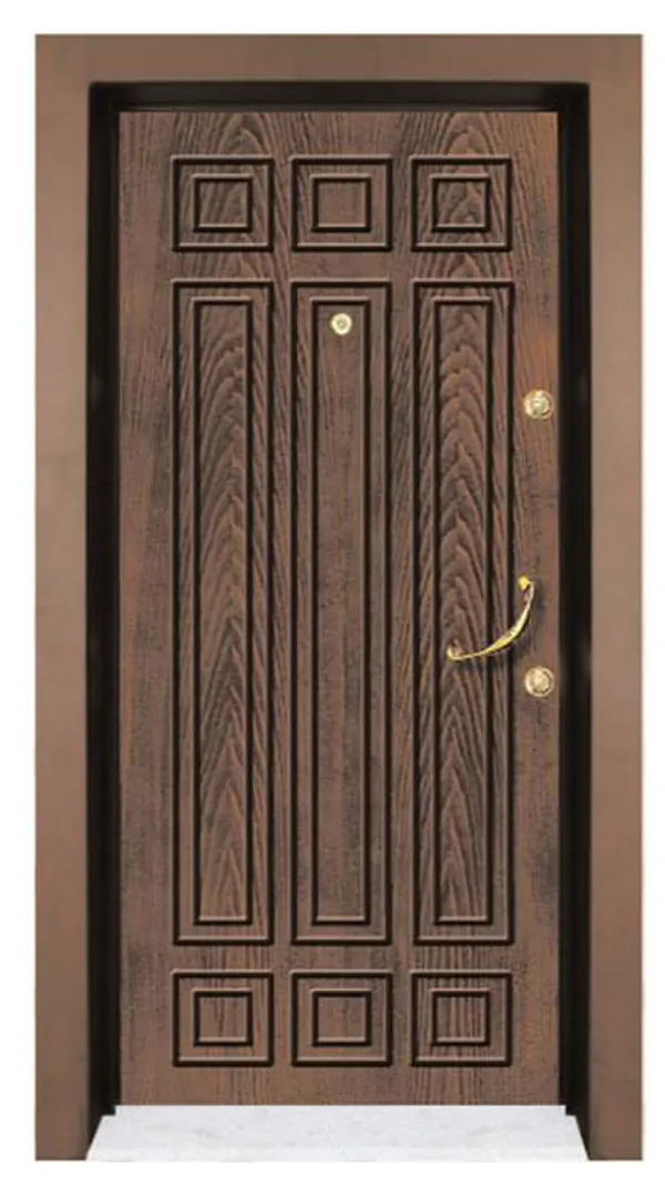 Walnut Steel Door