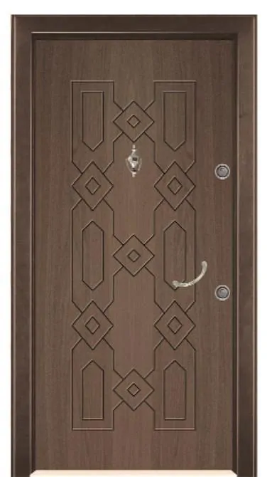 Ceviz Walnut Çelik Kapı