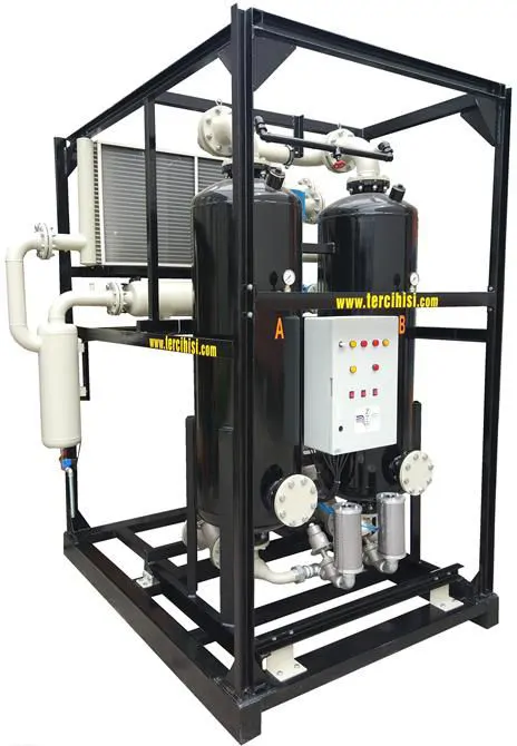 Doğalgaz Boru Hattı Kurutma Makinası