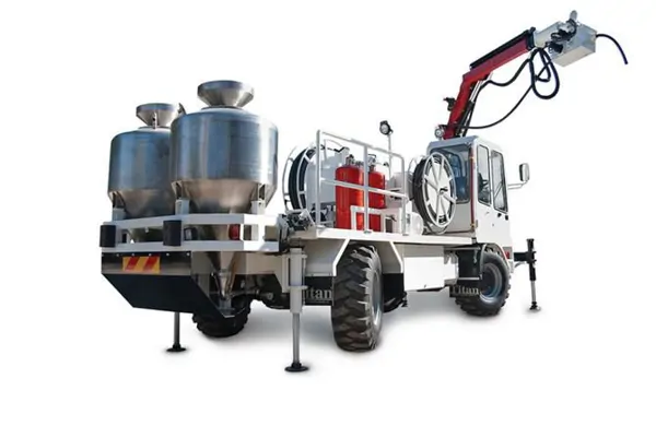 ANFO Charging Truck