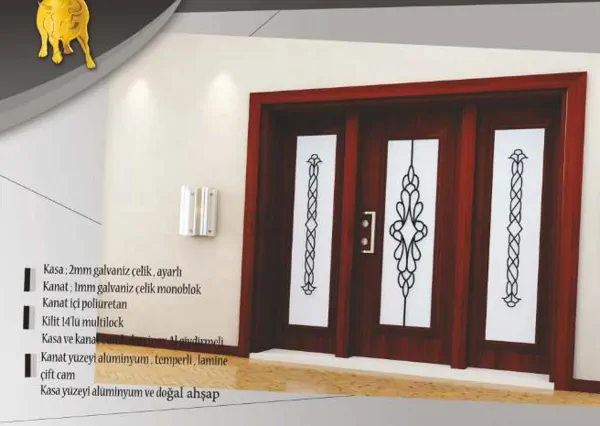 Galvanized, Adjustable Steel Door
