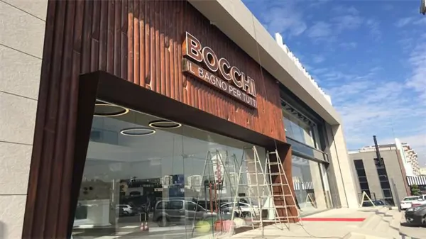 BOCCI FACADE APPLICATION ANKARA TURKEY