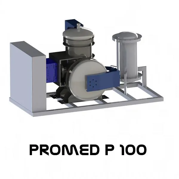 Promed P 100 Compact Autoclave with Front Shredding