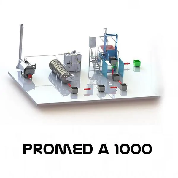 Promed A 1000 End-Splitting Autoclave