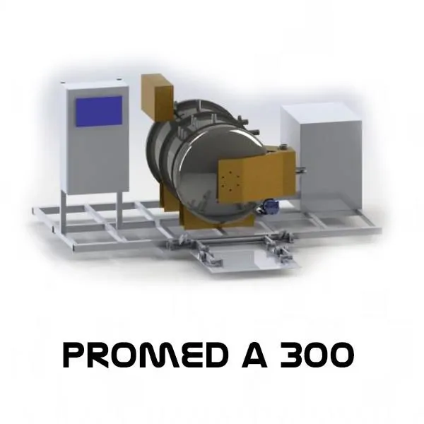 Promed A 300 End-Splitting Autoclave