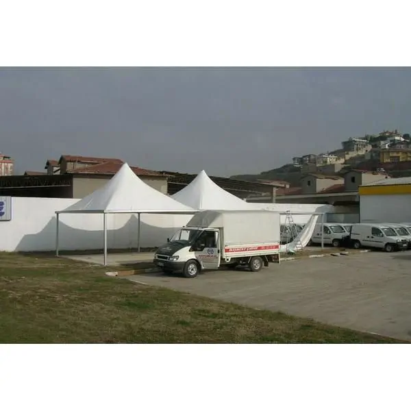 Tent with canopy