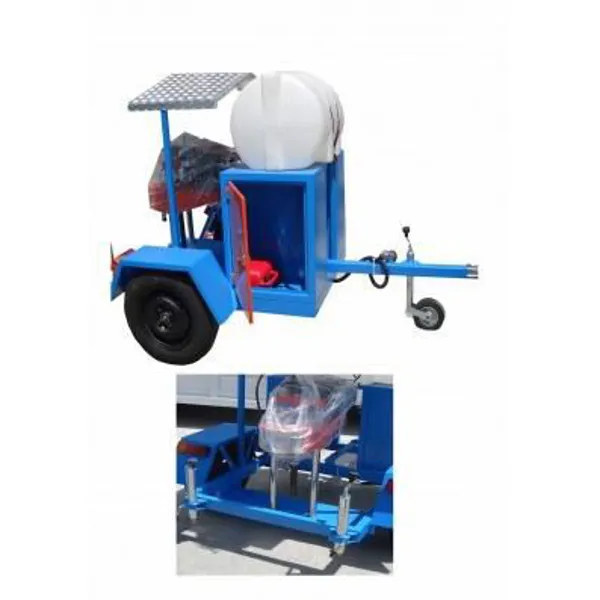 CORE DRILLING MACHINE WITH TRAILER