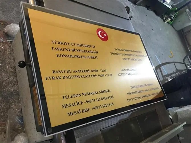 Tabela İmalatı