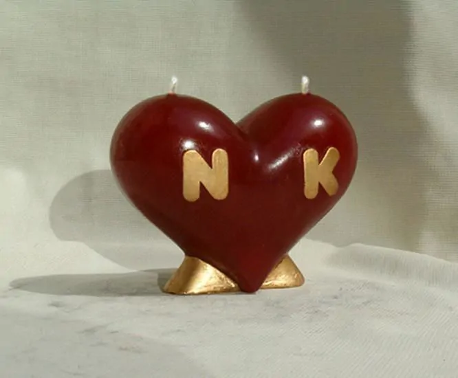 Red Promotional Candle