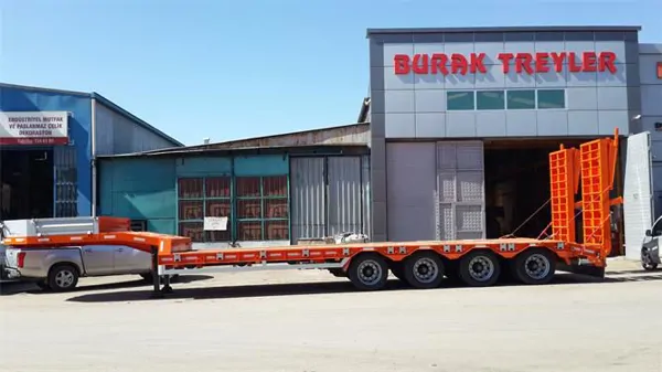 4-Axle Lowbed Trailer