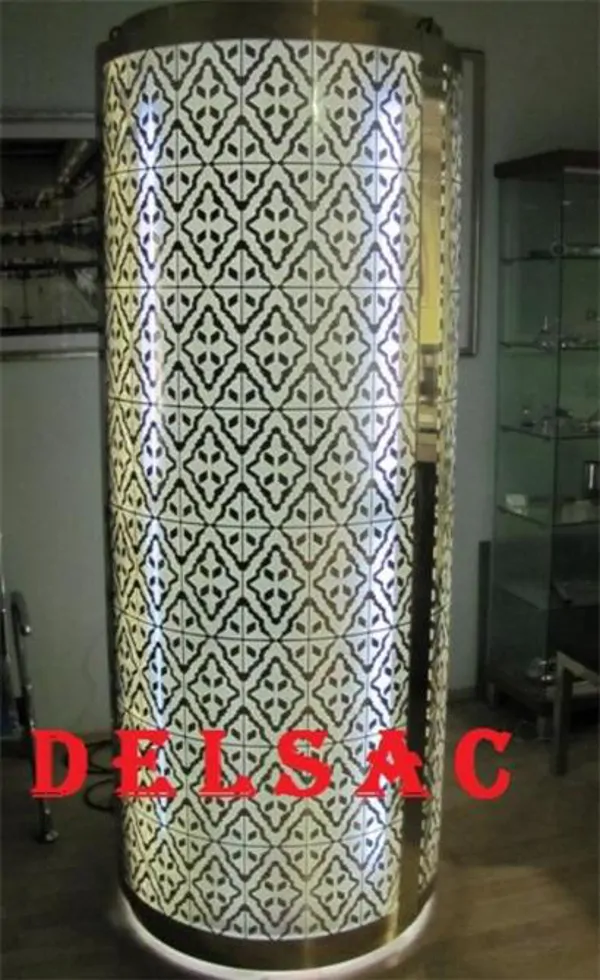 Column Cladding - Perforated Sheet Metal Fabrication