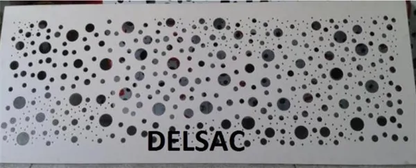 Column Cladding - Perforated Sheet Metal Fabrication