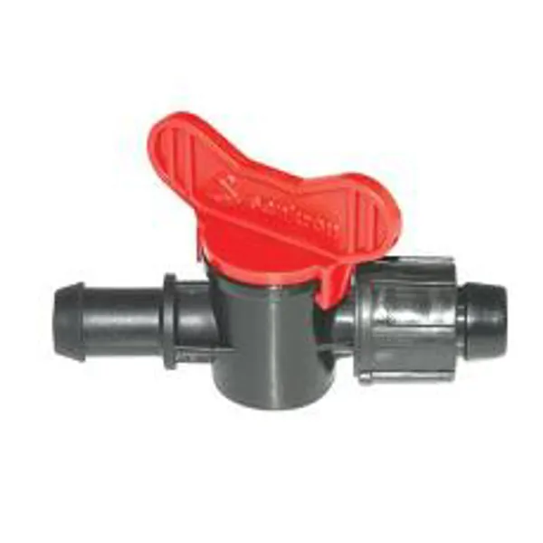 Mini Valve with Ring, Flat Male Thread