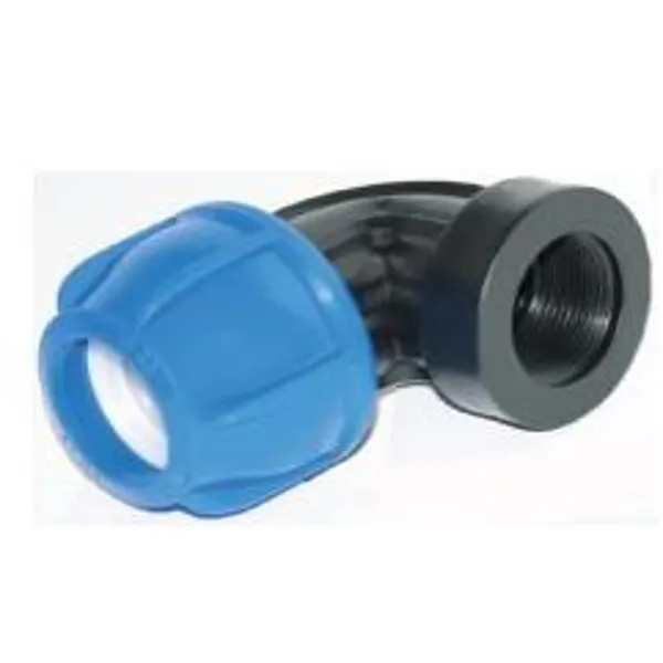 Synchronous Blue Coupling Female Elbow