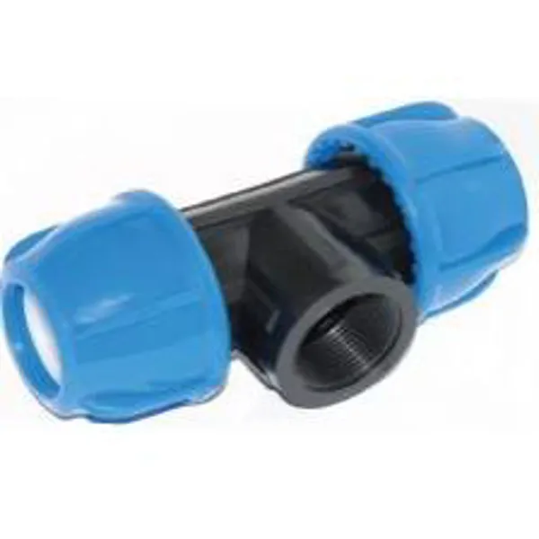 Synchronous Blue Coupling Female Tee