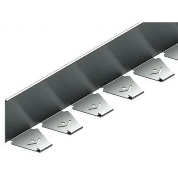 PAVER EDGE® Galvanized Metal Flooring Limiting Border