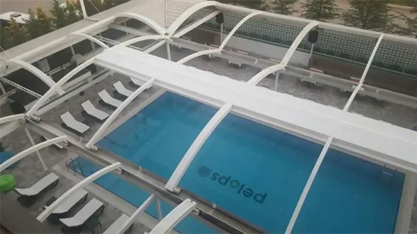 Poolside Pergola Awning