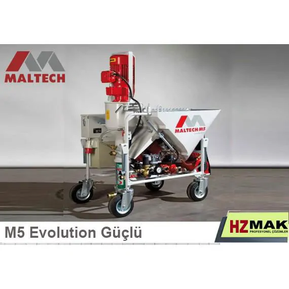 Maltech M5 Evolution Plastering Machine - Powerful