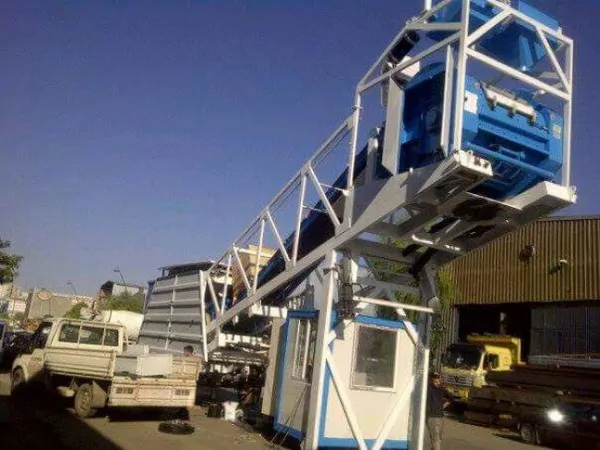 Mobile Concrete Batching Plant