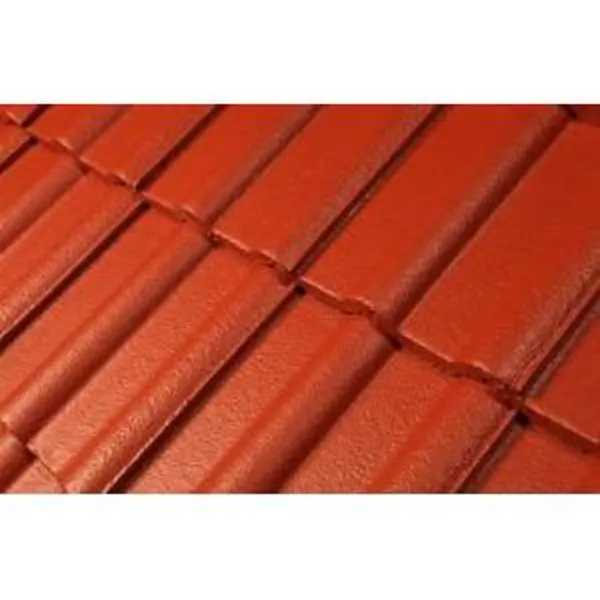 Bright Red Roof Tiles