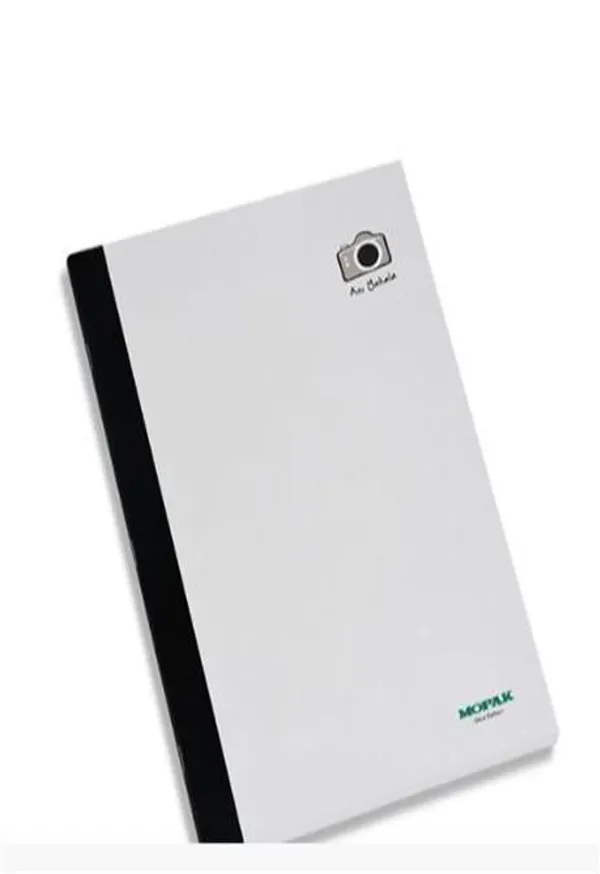 Capture the Moment (Black) A4 Notebook