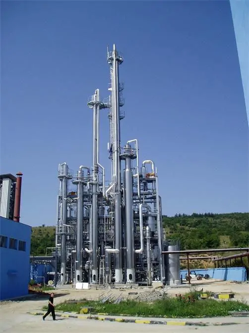 Evaporator for the production of yogurt milk, milk powder, whey powder, and fruit juice concentrate.