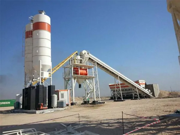 Plus ST 130 Stationary Concrete Batching Plant
