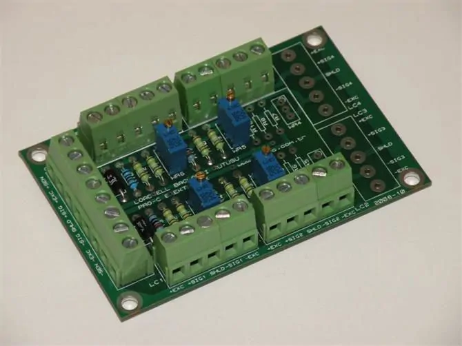 4'lü Loadcell Bağlantı Kartı
