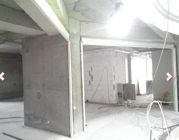 Fabric Fire Curtain Atrium