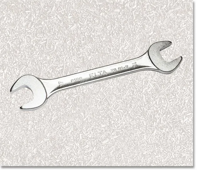 Double-ended wrench