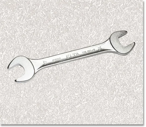 Double-ended wrench