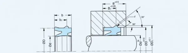 Pneumatic Piston Seals