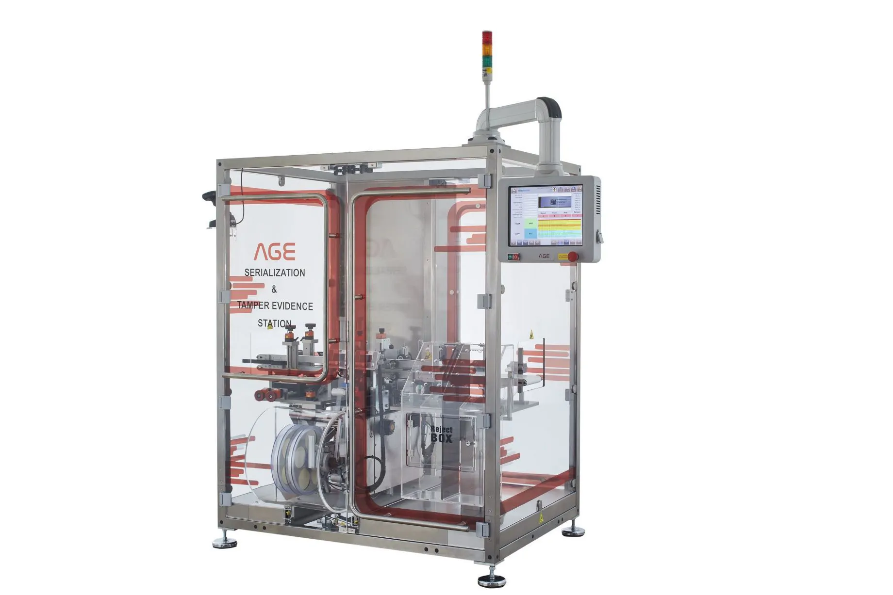 Inkjet QR Code and Tamper Evident System