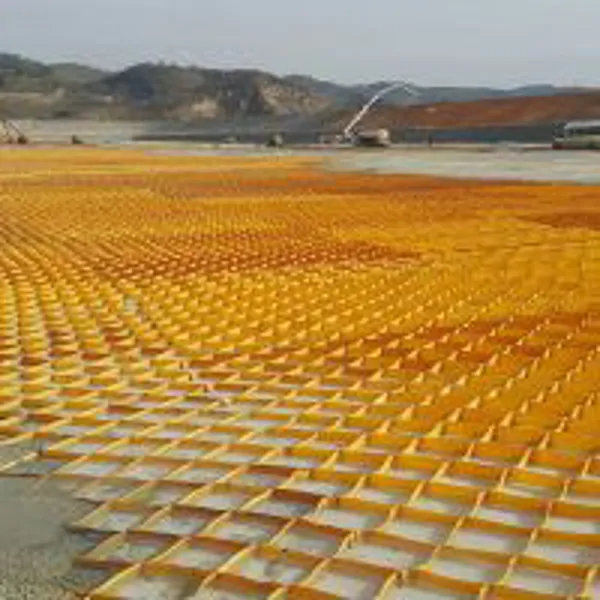 Geocell Cellular Filling System