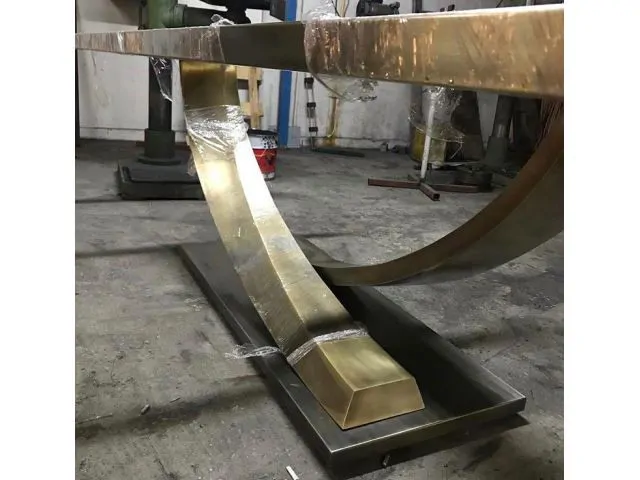 PASLANMAZ ÇELİK ESKİTME METAL DEKORASYON