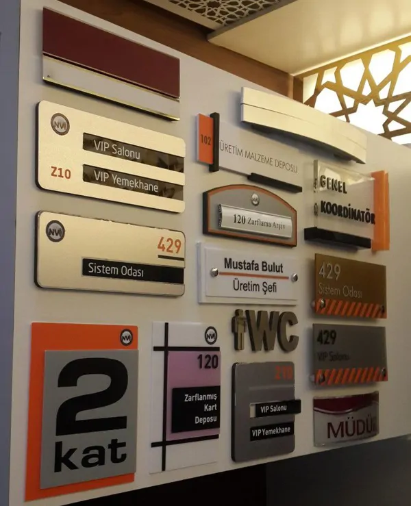 Directional Signs, Door Nameplates