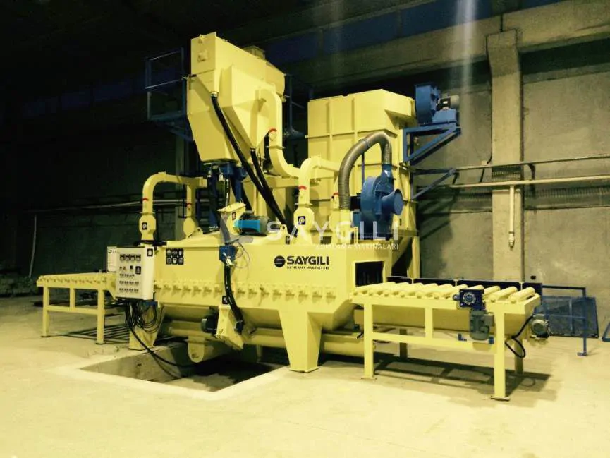 ALUMINUM PROFILE SANDBLASTING MACHINE