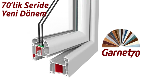 Garnet 70 Series PVC Windows
