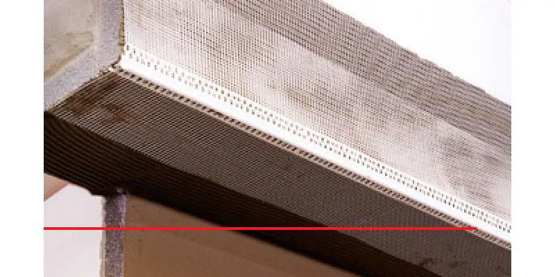 KALE EPS MESH PVC CORNER PROFILE