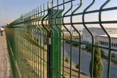 PVC COATED PANEL FENCE
