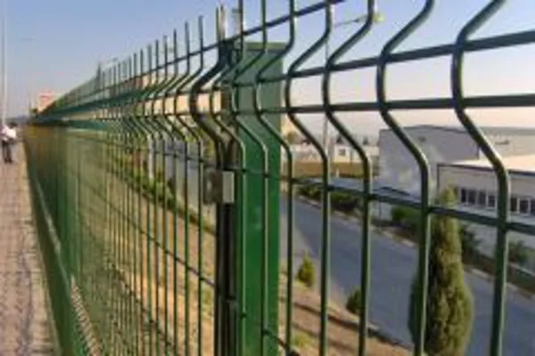 PVC COATED PANEL FENCE