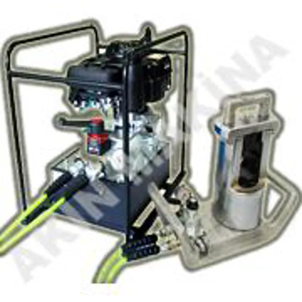 Hydraulic Cable Press (with Werner Weither Gasoline Power Unit)