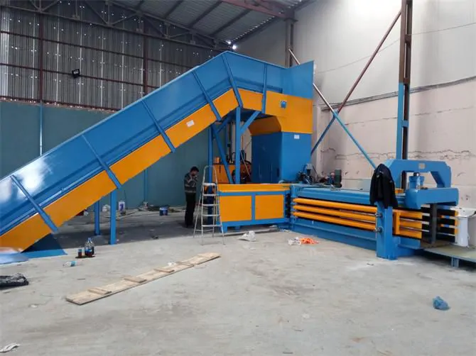 LKP 90 TON PAPER, PLASTIC, PET WASTE PACKAGING PRESS