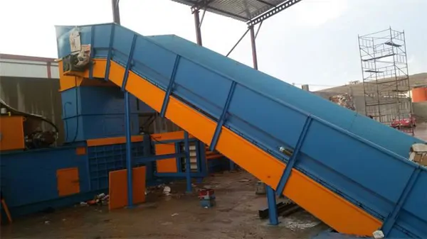 Paper baling press 120 TON